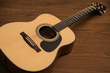 Fototapeta premium Different styles of acoustic guitars for musicians