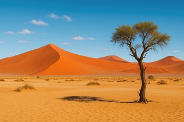 The vast sands of the Namib Desert