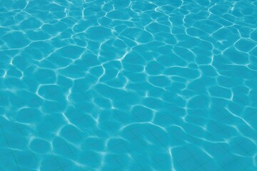 Poolside backdrop for swimming activities