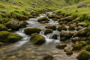Fototapeta premium Exploring the scenic Yorkshire Dales in the UK