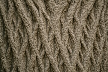 The surface of the stone mimicking tree bark texture