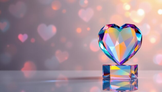 an elegant lgbt pride background balancing contrast to reflect equality, reflecting transparency through crystal finishes, for recognition certificates with pride themes.