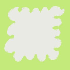 green background with frame