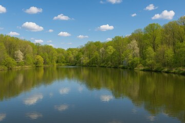 Discovering the Scenic Charm of Painted Turtle Pond at a Wildlife Refuge in Prince William County
