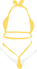 水着のイラスト