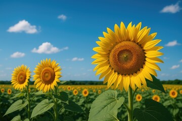 Golden Blooms in a Tropical Haven