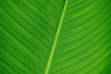 Garden's green leaf texture close-up
