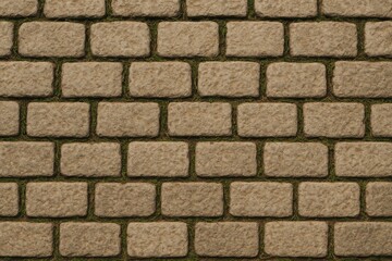 Obraz premium Retro stone pathway surface for backdrop