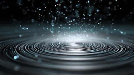 Water Ripples with Sparkles