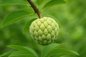 Delicious flavor of creamy custard fruit