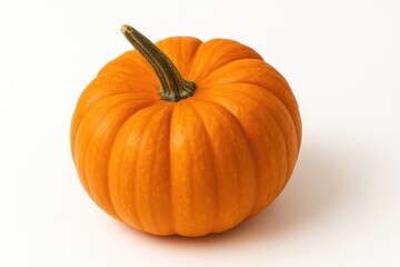 Obraz premium Pumpkin depicted on a plain white background