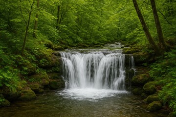 Fototapeta premium Small cascade snapshots