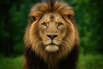 Obraz premium Stunning close-up of a majestic big cat. Wildlife photography