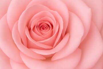 Detailed shot of a single pink rose against a pink floral backdrop for special occasions
