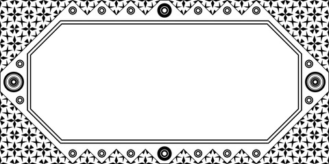 Seamless Transparent Art Deco Geometric Pattern for Background Layout Template