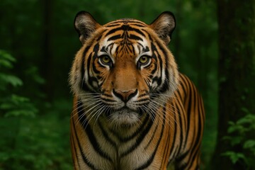Fototapeta premium Wild predators and majestic tigers
