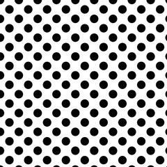 Black and white dots pattern background 12