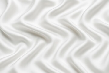 Elegant white silk fabric ideal for backgrounds