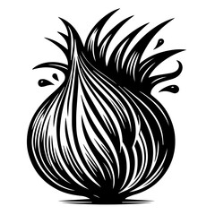 Abstract Black Background Texture Image