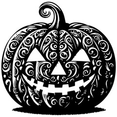 Abstract Black Background Texture Image