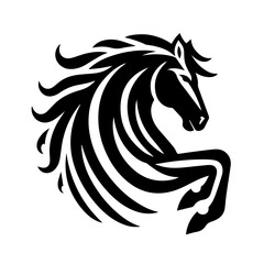 horse head silhouette