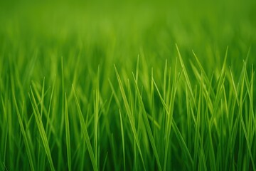 Fototapeta premium Basic green grass for computer background
