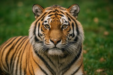 Majestic Siberian Tiger in the Wild