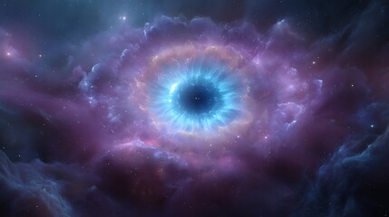 Abstract background with purple space