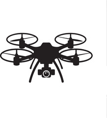 Flying Drone Silhouette Vector

Modern Quadcopter Design Illustration

Aerial Drone in Flight Clipart

Tech Drone Silhouette Icon Art

Remote-Control Drone Vector Graphic