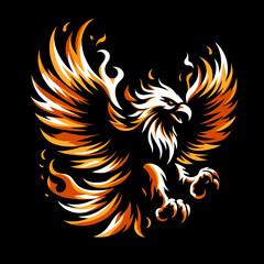 Obraz premium eagle with wings