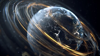 Global Connectivity with Golden Swirls