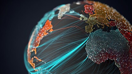 World Globe Network Connection