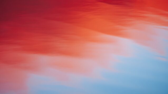 Gradient of Passion: Abstract Canvas of Crimson, Coral, and Azure, Ethereal Dreamscape: A Mesmerizing Symphony of Watercolor Hues