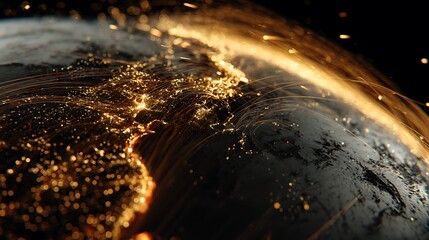 Earth Communication Network Visualization