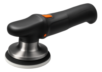 An ergonomically designed, lightweight polisher with a soft grip for easy use in a city apartment.