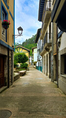 Obraz premium Pueblo tradicional Vasco con encanto