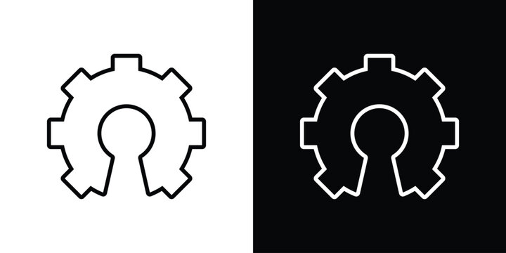 Open source icon with Editable stroke. Pixel perfect.