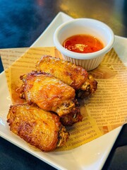 fried chicken wings