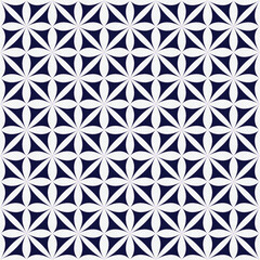 Fototapeta premium Pattern on blue background | Premium Vector design