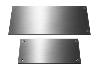 Metal plates are used as door kick plates in family homes, protecting door bottoms from wear and tear.
