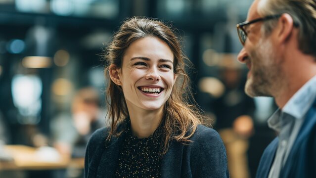Positive Work Culture: Natural Light Illuminating a New Employee Receiving Warm Colleague Support