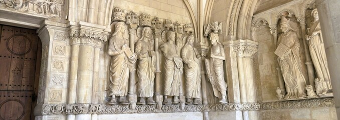 Carved Religious Statues