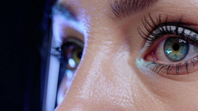 Expert eyeliner tutorial showcasing stunning winged eyeliner technique with detailed close-up of eye