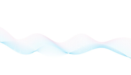 Light Blue and Pink Abstract Wave Background
