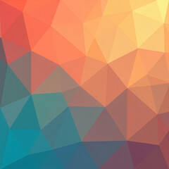Fototapeta premium Geometric Abstract Polygonal Background