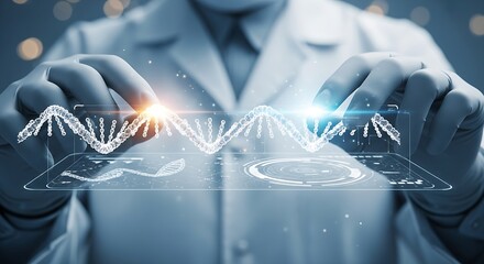Scientist Unraveling the Mysteries of Human Genetic Code