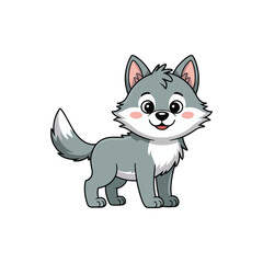 vector illustration of a cat