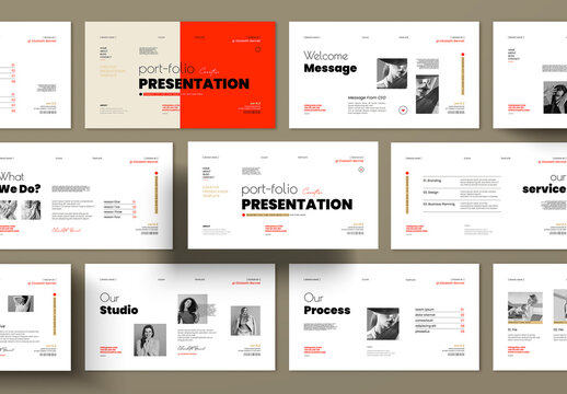 Modern Portfolio Presentation Template