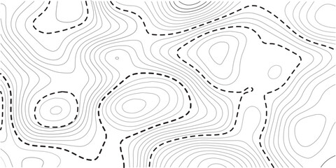 Modern topography sea map and location discovery vector topo map design White background with topographic world grid wave Topographic map geographic line texture.