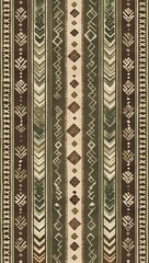 Balkan Weaving Geometric Stripe